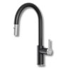 Vòi rửa bát rút dây Konox Alto Black 2 konox alto black 9