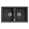 Chậu đá Teka STONE 90 B-TG 2B Black