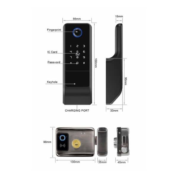 Khóa điện tử thông minh Giovani GSL-W611MD Khóa điện tử thông minh Giovani GSL-W611MD
