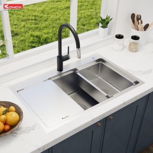 Chậu rửa bát Konox KN8151TS Dekor 4 KN8151TS Dekor 2