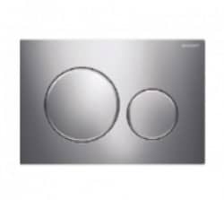 588.53.532 Nút xả thải toilet Sigma20 Chrome mờ 588.53.532