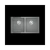 Chậu rửa bát Konox Granite Veloci 760D Grey 1 Chậu rửa bát Granite Veloci 760D Grey