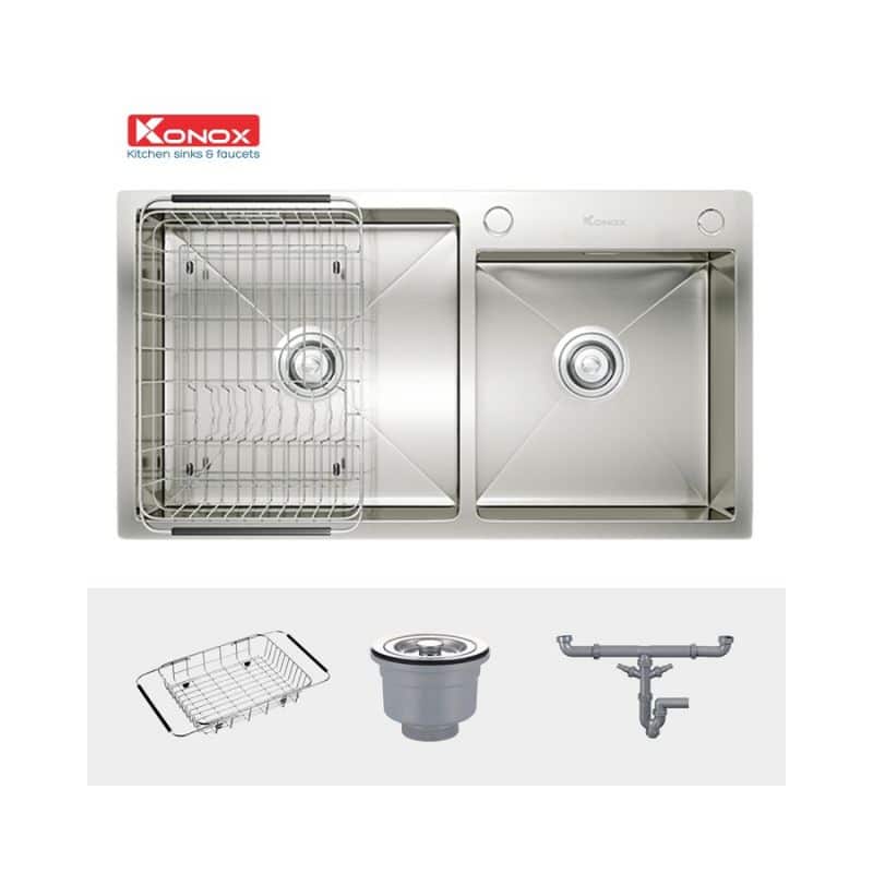 Phụ kiện của Chậu rửa bát Konox Overmount Sink KN8245DO Phụ kiện của Chậu rửa bát Konox Overmount Sink KN8245DO