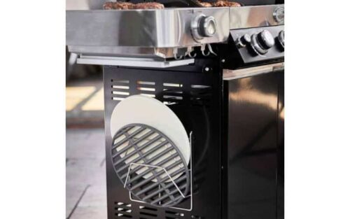 Giá đựng vỉ thớt của Bếp nướng BBQ Rösle 25530 VIDERO G3-S Vario 30 Mbar dùng gas