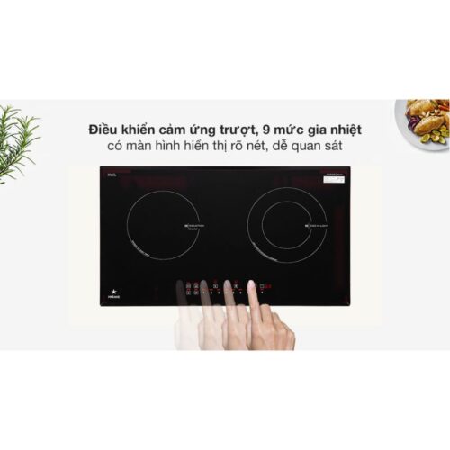 Bếp từ kết hợp hồng ngoại Pramie PRTH-2101 2 vùng nấu lắp âm 6 Ảnh thực tế bếp từ kết hợp hồng ngoại Pramie PRTH-2101 2 vùng nấu lắp âm