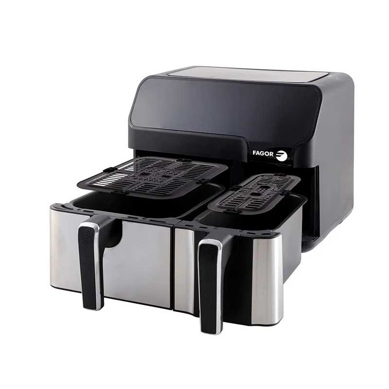 Mặt trong nồi chiên không dầu đôi 5.3L+3.3L Fagor FG5507 Mặt trong nồi chiên không dầu đôi 5.3L+3.3L Fagor FG5507