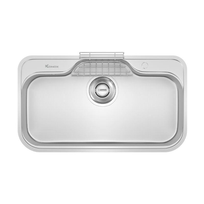 Chậu rửa bát inox 1 hố Konox TARI 9051SR Basic Chậu rửa bát inox 1 hố Konox TARI 9051SR Basic