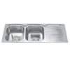 Chậu rửa bát inox 2 hố Gorlde GD-5525 2 chau rua chen bat gorlde gd 5525