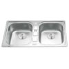 Chậu rửa bát inox 2 hố Gorlde GD-5612 2 chau rua chen bat gorlde gd 5612