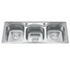 Chậu rửa bát inox 3 hố Gorlde GD-5631 1 chau rua chen bat gorlde gd 5631