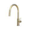 Vòi rửa bát nóng lạnh Konox Venice Gold có dây rút 1 voi rua bat day rut venice gold