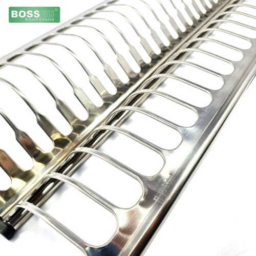 Giá bát đĩa cố định Inox dạng chữ V BossEU BS1090V 4 Anh thuc te gia bat dia co dinh inox dang chu v bosseu bs1090v 9