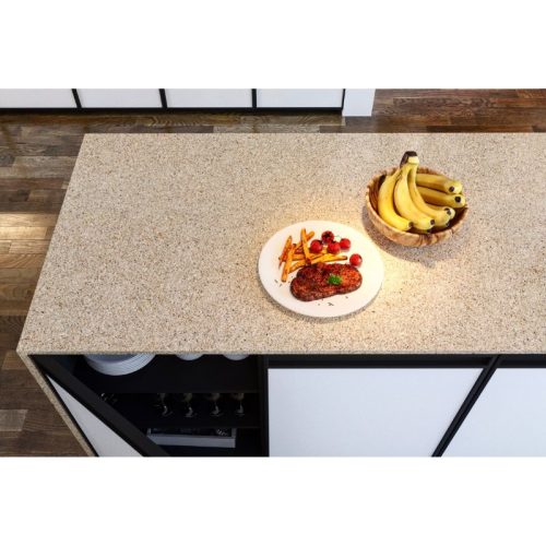 Ảnh thực tế đá nhân tạo Vicostone Champagne BQ2030
