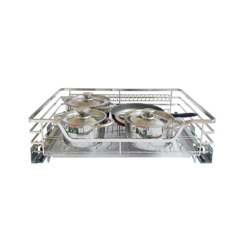 Giá xoong nồi bát đĩa Inox 304 BossEU BS304.600BN 4 hinh anh thuc te gia xoong noi bat dia inox 304 bosseu bs304 600bn