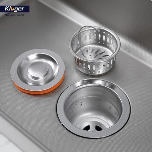 Chậu rửa bát 1 hố Kluger KWF8161FS-S76 4 Ảnh chậu rửa bát 1 hố Kluger KWF8161FS-S76
