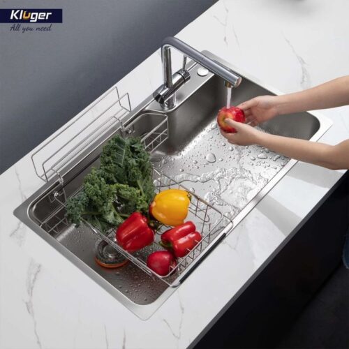 Chậu rửa bát 1 hố Kluger KF8171FS-S80 3 Ảnh chậu rửa bát 1 hố Kluger KF8171FS-S80