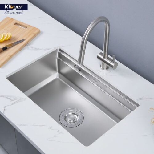 Chậu rửa bát 1 hố Kluger KWU8161FS-S70 3 Ảnh chậu rửa bát 1 hố Kluger KWU8161FS-S70