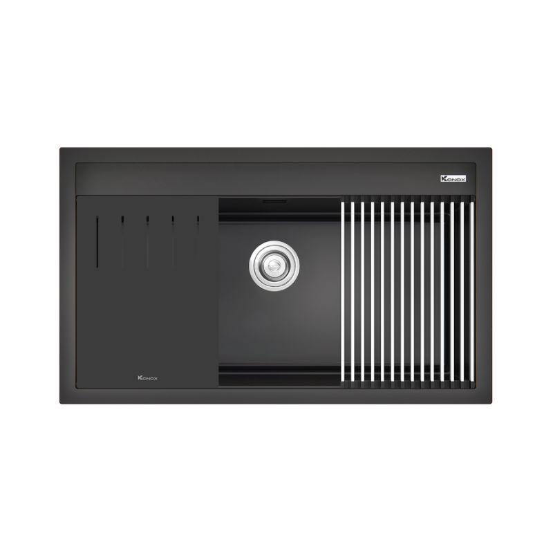 Chậu rửa bát đá 1 hố Konox Terra 860S Chậu rửa bát đá 1 hố Konox Terra 860S