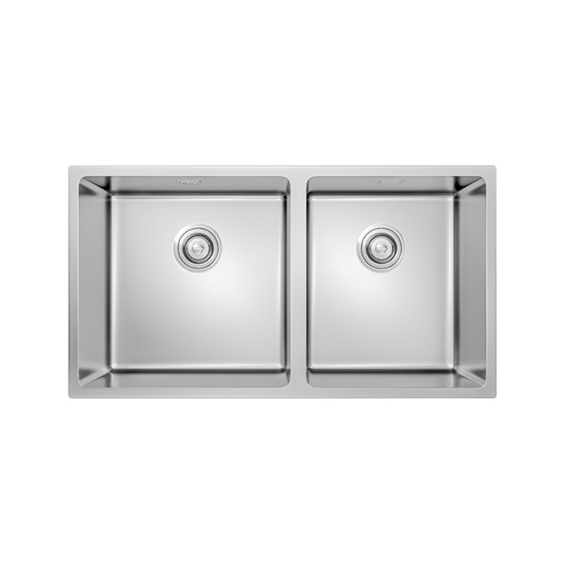 Chậu rửa bát inox 2 hố Konox Cube 8144DU Chậu rửa bát inox 2 hố Konox Cube 8144DU