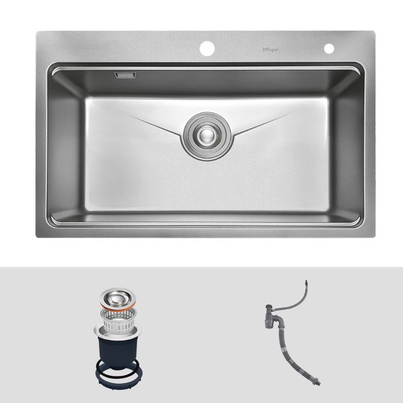 Chi tiết chậu rửa bát 1 hố Kluger KW8181FS-S81 Chi tiết chậu rửa bát 1 hố Kluger KW8181FS-S81