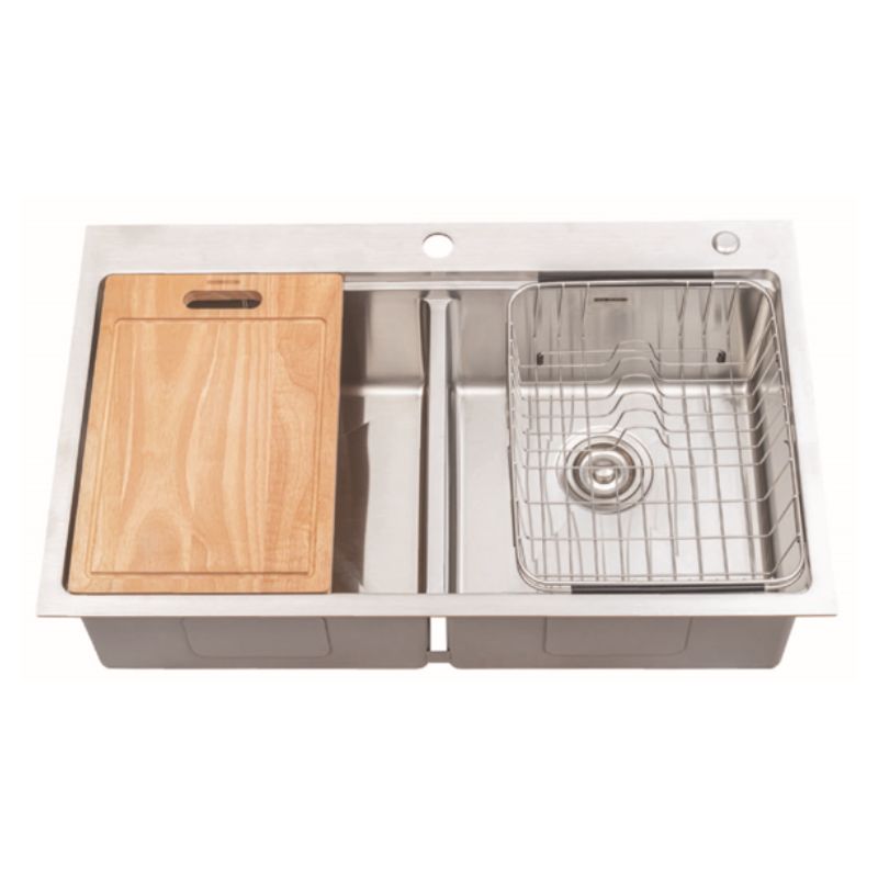 Hình ảnh chậu rửa bát inox 2 hố Paul Schmitt PA8250-TD Hình ảnh chậu rửa bát inox 2 hố Paul Schmitt PA8250-TD