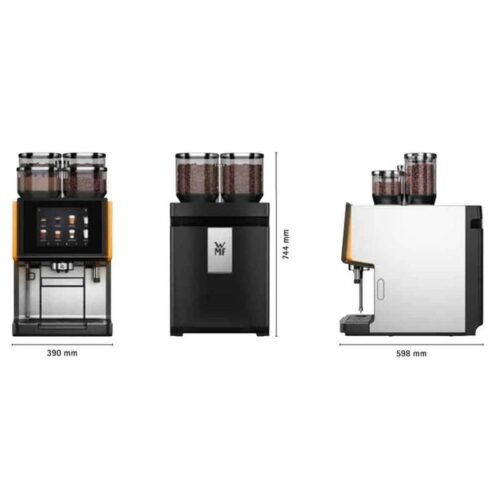 Máy pha cafe chuyên nghiệp WMF 9000 S+ 3 Kích thước máy pha cafe chuyên nghiệp WMF 9000 S+