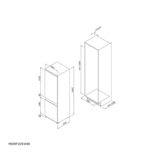 Tủ lạnh Malloca MDRF225WBI 4 tu lanh malloca mdrf225wbi 1 1