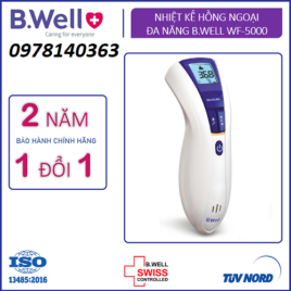 NHIỆT KẾ HỒNG NGOẠI B.WELL SWISS WF-5000 – [100% CHÍNH HÃNG] – SIÊU BẢO HÀNH 2 NĂM – 1 ĐỔI 1