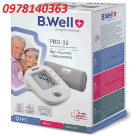 MÁY ĐO HUYẾT ÁP BẮP TAY BWELL PRO-33