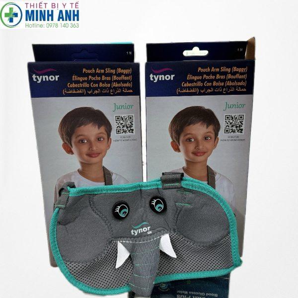 Túi đeo tay trẻ em TYNOR C06 treo tay gãy tay trẻ em, đai treo tay trẻ em | Hàng chính hãng 1 TREO tay tynor tre em 3