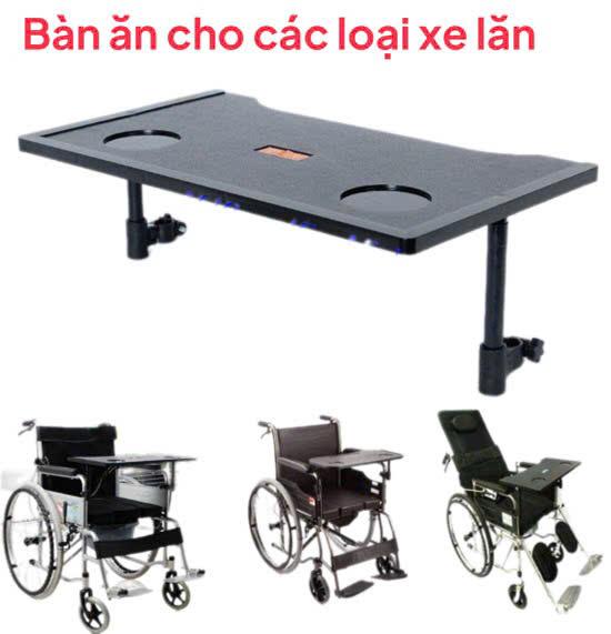 Bàn ăn cho các loại xe ăn tiện lợi cho người hạn chế vận động