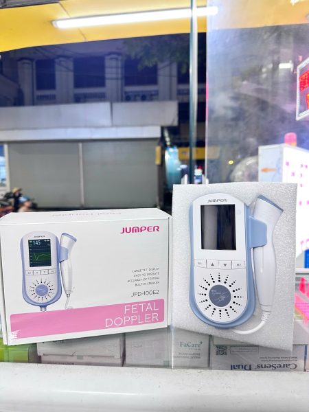 Máy đo tim thai tại nhà JUMPER JPD-100E2 tặng gel, máy theo dõi tim thai nhỏ gọn cầm tay