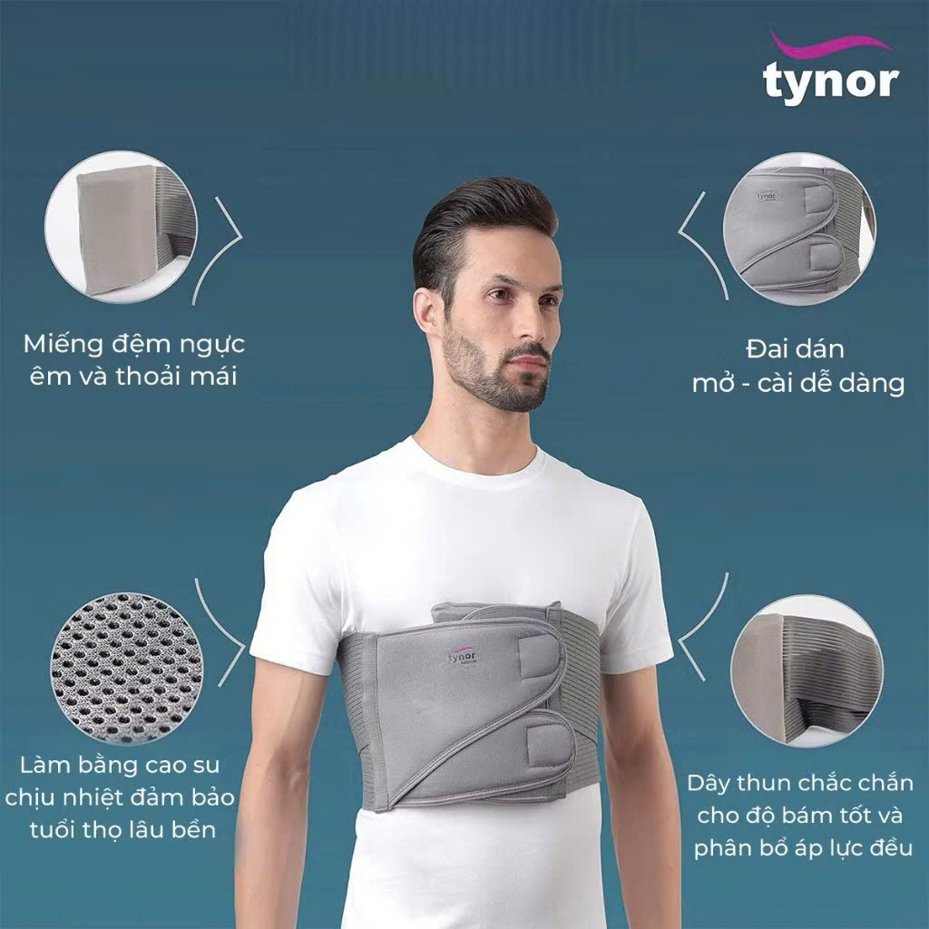 Đai dán ngực A11 Tynor 2 Dai dan nguc A11 Tynor 2