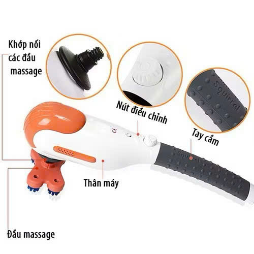 Máy massage cầm tay Welbutech Squirrel MSV-5552 - Nhập khẩu Hàn Quốc 2 May massage cam tay Welbutech Squirrel MSV 5552 Nhap khau Han Quoc 2