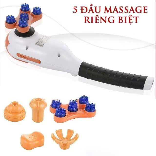 Máy massage cầm tay Welbutech Squirrel MSV-5552 - Nhập khẩu Hàn Quốc 7 May massage cam tay Welbutech Squirrel MSV 5552 Nhap khau Han Quoc 7