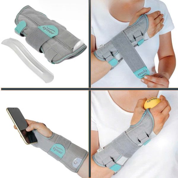 Nẹp cổ tay Tynor E43 có thanh nẹp, cố định cổ tay giúp giảm đau, viêm cơ và gân cổ tay( dùng được cả hai tay) 7 Nep co dinh ho tro co tay tynor 1