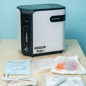 Giá máy tạo oxy HIDGEEM PLUS + 7 lít