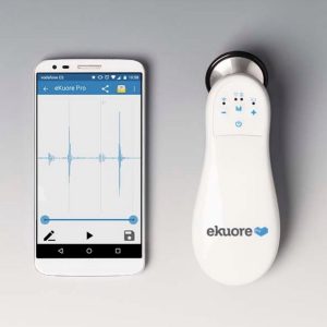 Ống Nghe Y Tế Kỹ Thuật Số Bluetooth Ekuore - Nghe Tiếng Tim Phổi Từ Xa