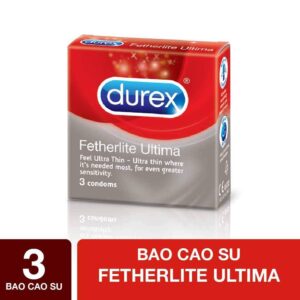 Bao cao su durex fetherlite ultima hộp 3 pcs