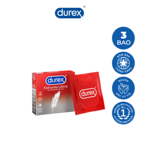 Bao cao su durex fetherlite ultima hộp 3 cái