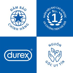 Bao Cao Su Durex Love Siêu Trơn Có Gân 15 Bao Cao Su Durex Jeans ôm sát nhiều gel