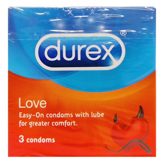 Bao Cao Su Durex Love Siêu Trơn Có Gân 18 Bao Cao Su Durex Love