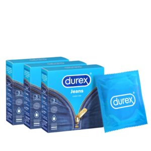 Bao Cao Su Durex Jeans Hộp 3 Cái