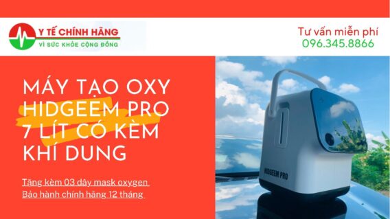 Các Dòng Máy Tạo Oxy Hidgeem 13 Máy Tạo Oxy Model Hidgeem Pro