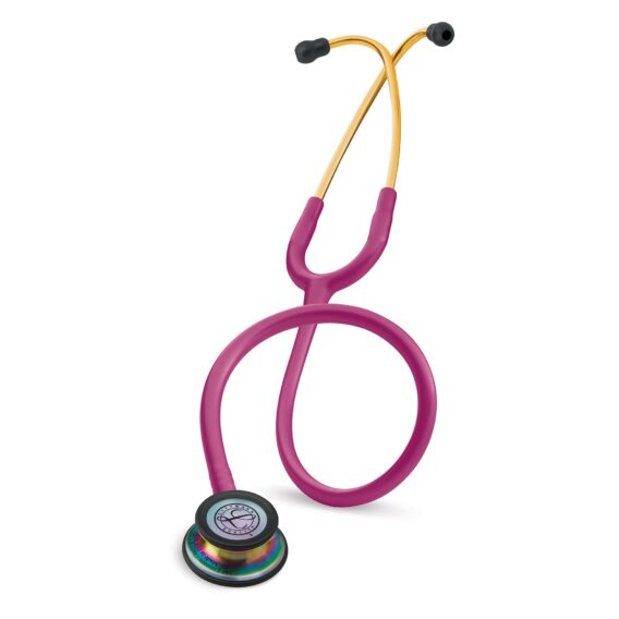 Ống Nghe Littmann Classic III Hồng Raspberry 5806 thiết kế công nghệ mới với âm thanh tuyệt vời và linh hoạt đa năng trong việc khám tổng quát