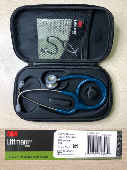 Ống Nghe Littmann Classic II Pediatric Khám Nhi 59 Ống Nghe Littmann Classic II Pediatric Khám Nhi Xanh Carribean 2119