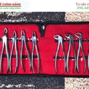 Bộ Kìm Nhổ Răng 9 Chi Tiết