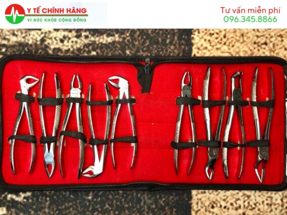 Bộ Kìm Nhổ Răng 9 Chi Tiết 15 Bộ Kìm Nhổ Răng 9 Chi Tiết