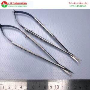 Kéo Cắt Mắt Xanh Thẳng Cong 17 18 cm 13 ytechinhhang keo 1718 xanh thang cong1