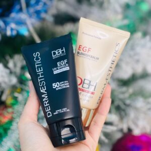 EGF Blemish Balm & EGF UV SHIELD SPF50+ PA +++ DBH